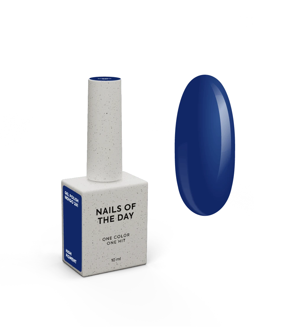 Nails Of The Day Gel Polish 261 Indigo, 10 ml