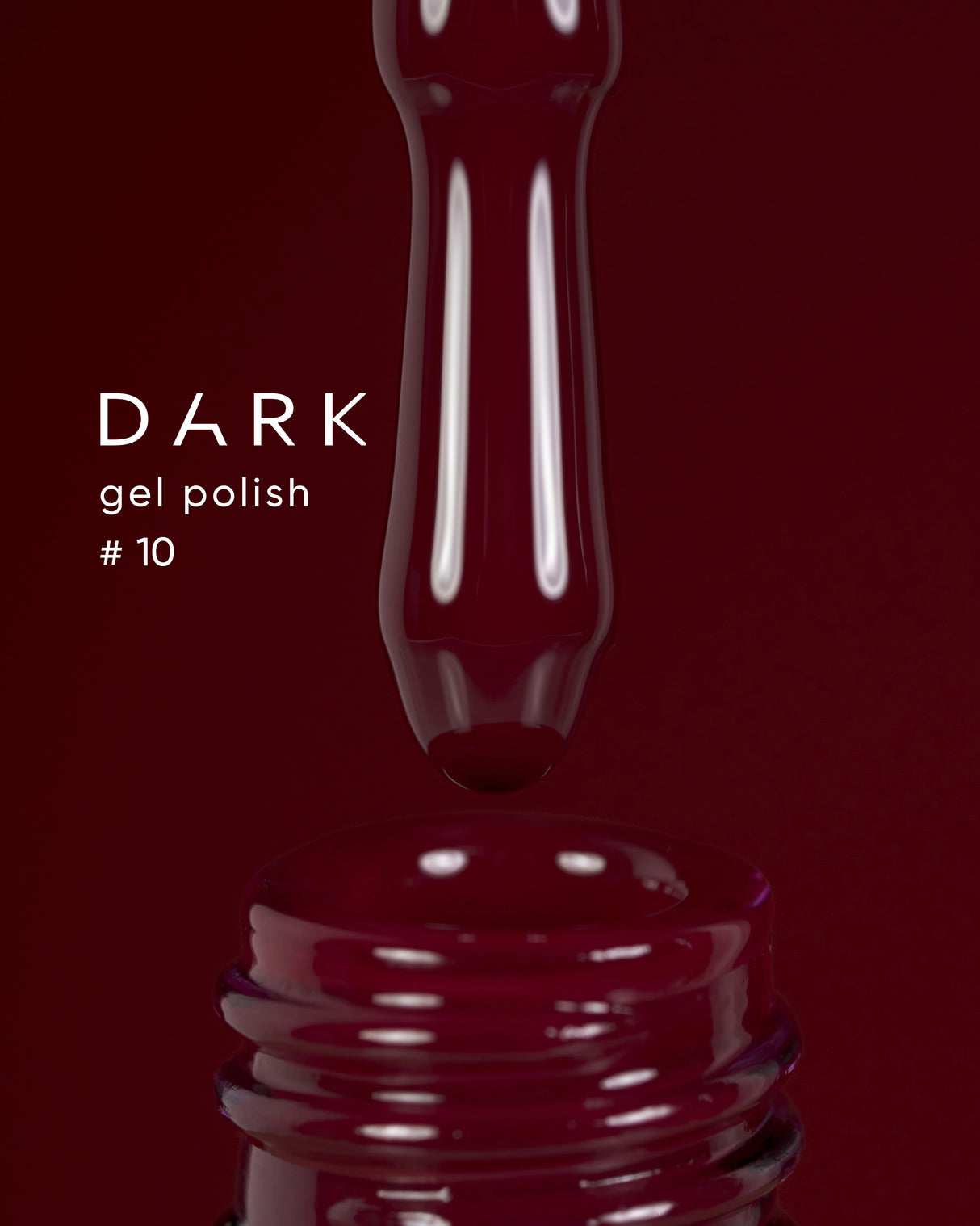 Dark Gel Polish (New Collection) 10, 10 ml