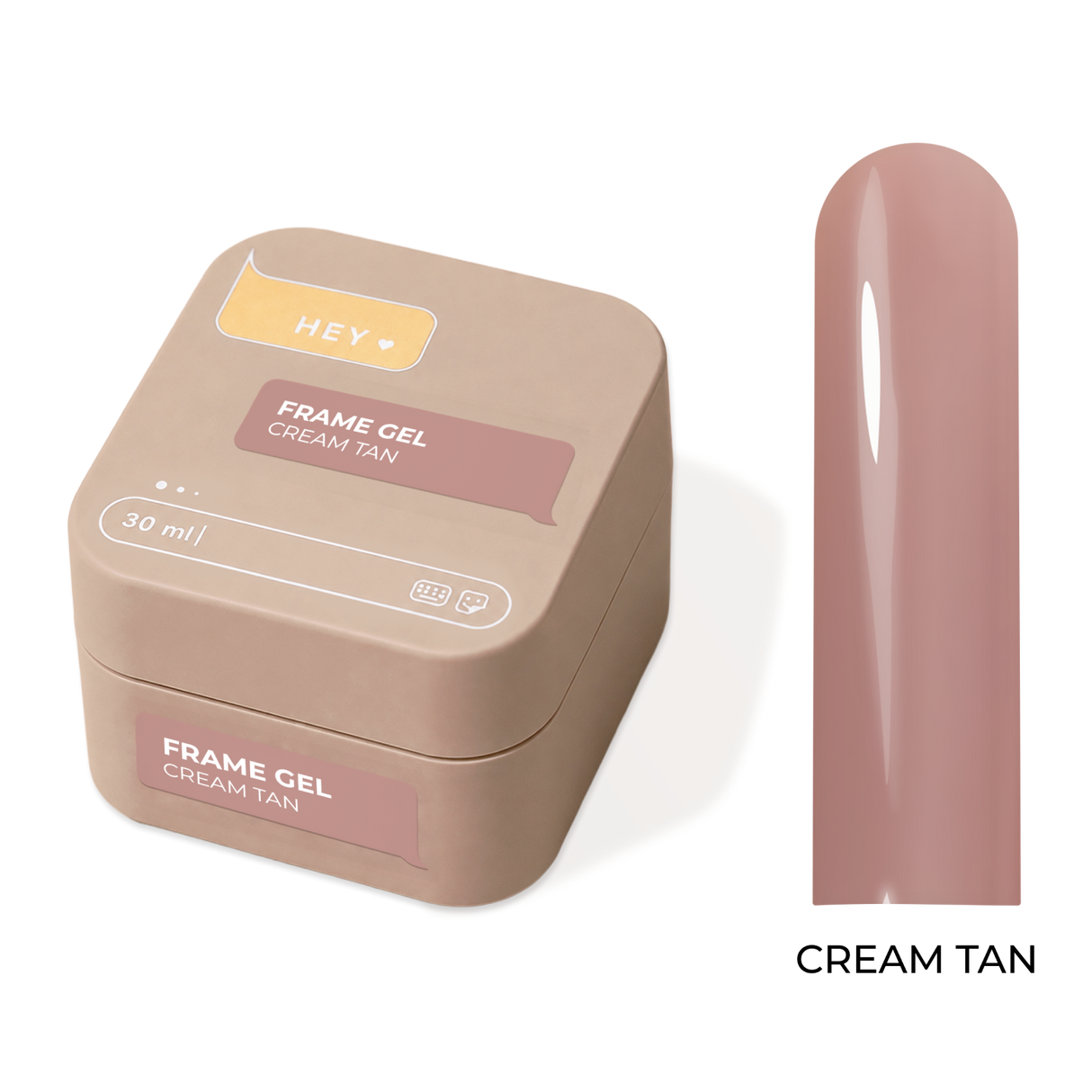 Heylove Frame Gel Cream Tan, 30 ml