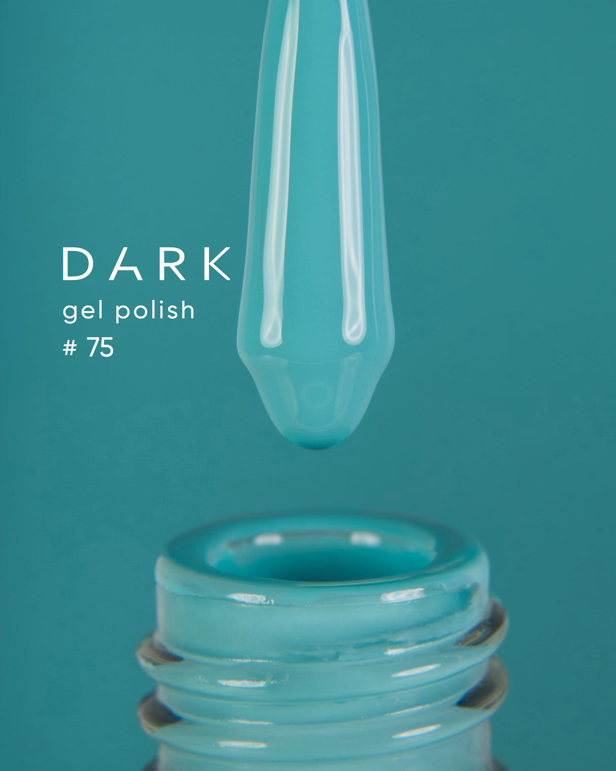 Dark Gel Polish (New Collection) 75, 10 ml