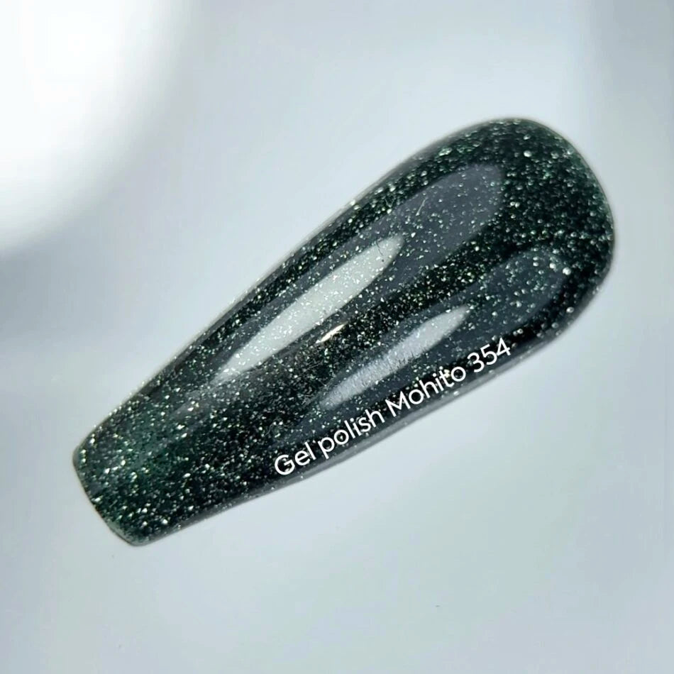 Nails Of The Day Gel Polish Reflective Mohito 354, 10 ml