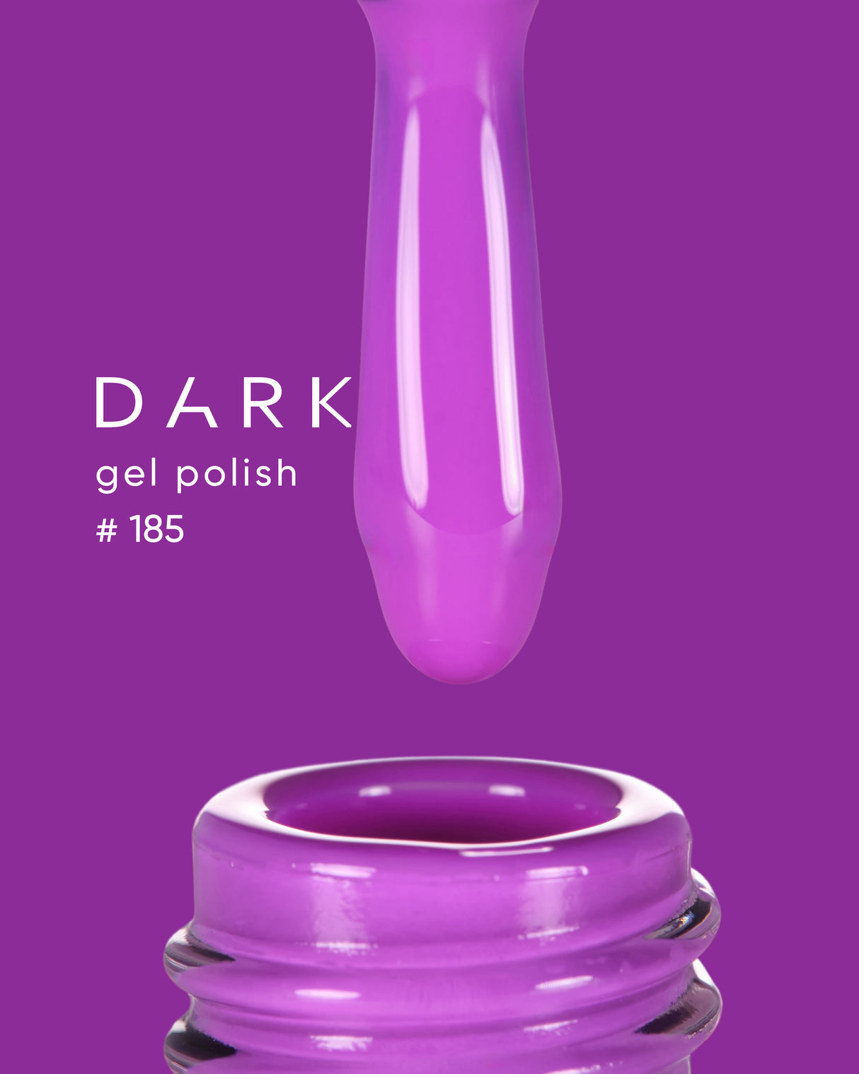 Dark Gel Polish 185, 6 ml