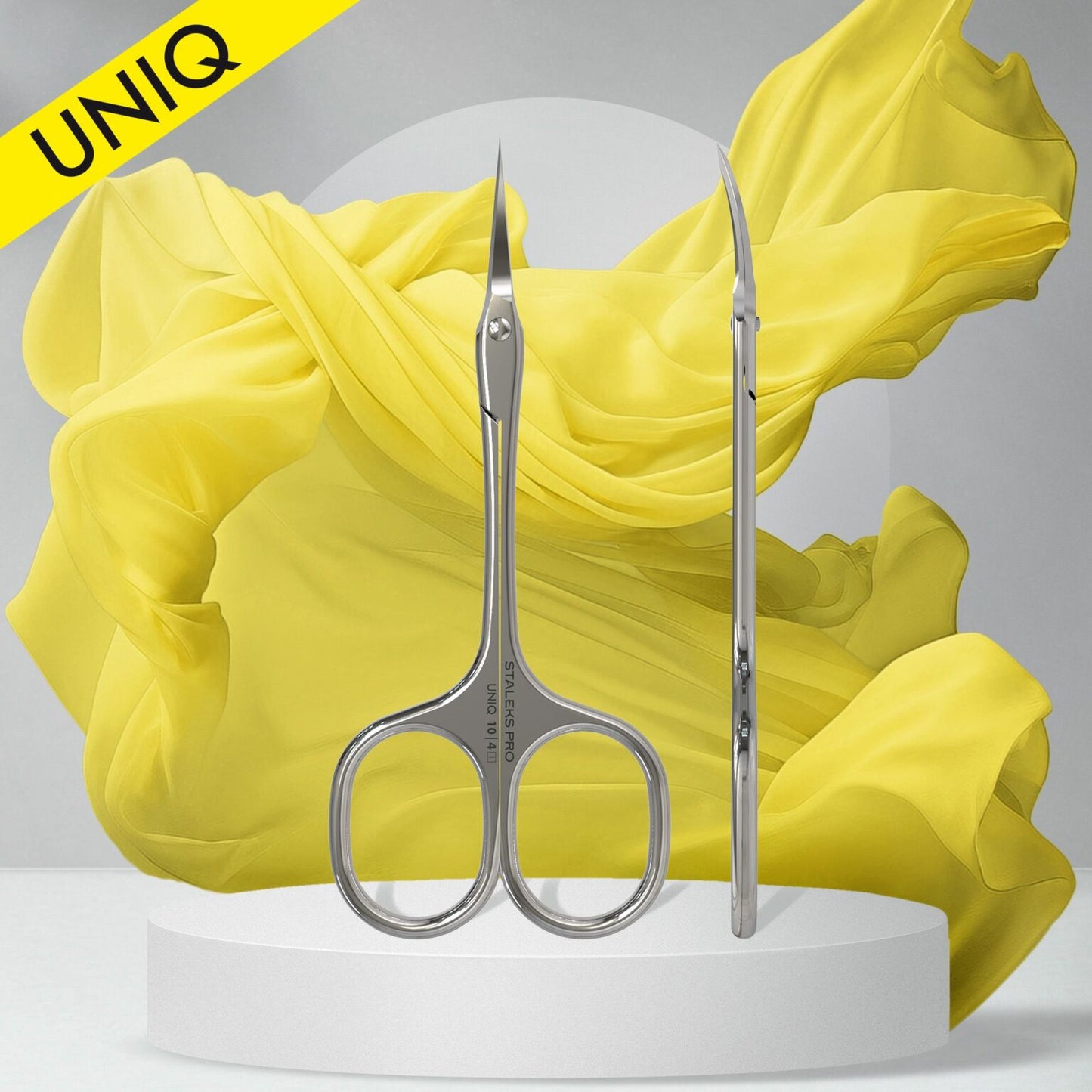 Staleks Professional Cuticle Scissors Ballerina Uniq 10 Type 4