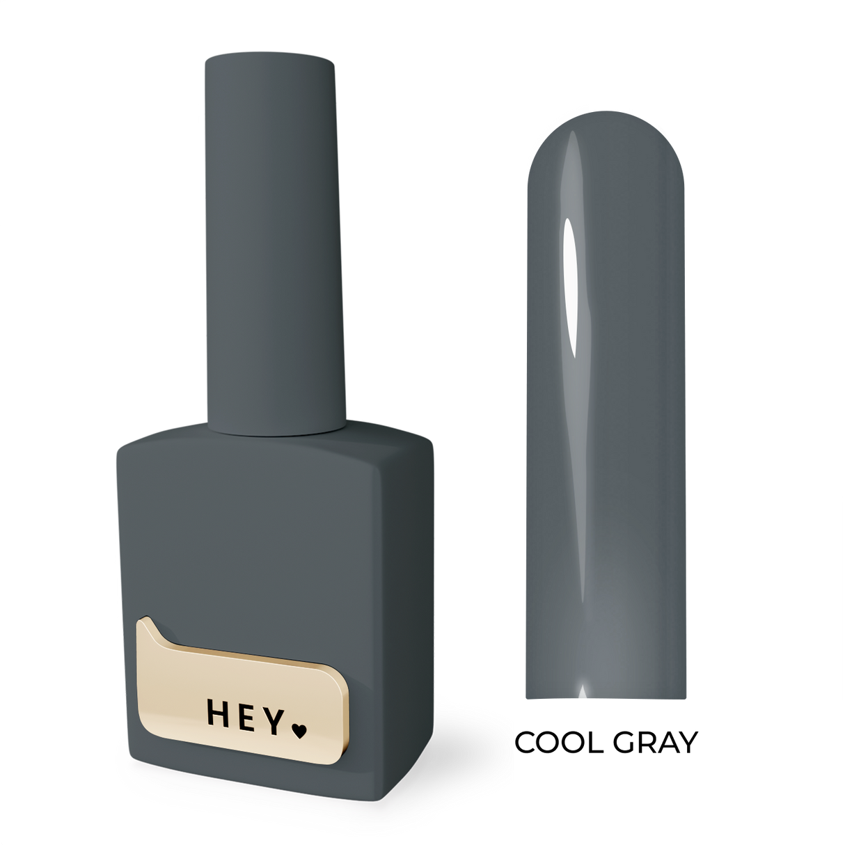 Heylove Gel Polish Cool Gray, 15 ml