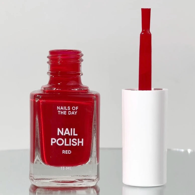 Nails Of The Day Nail Polish Red, 11 ml