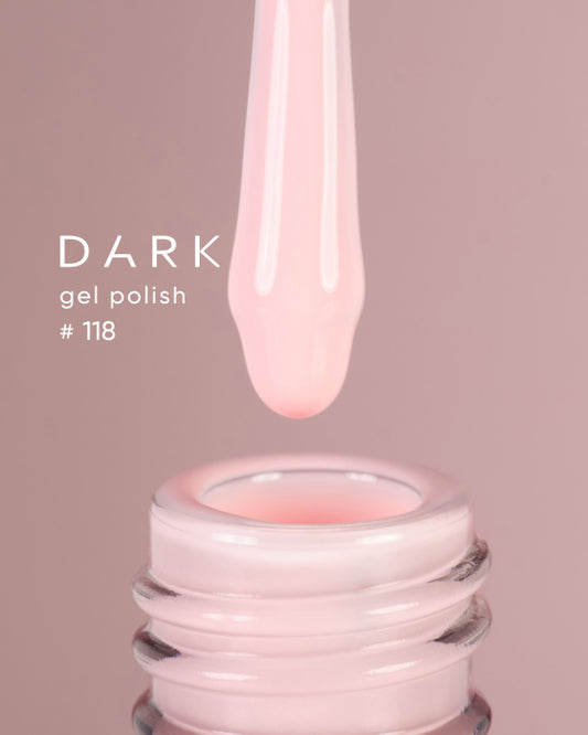 Dark Gel Polish (New Collection) 118, 6 ml