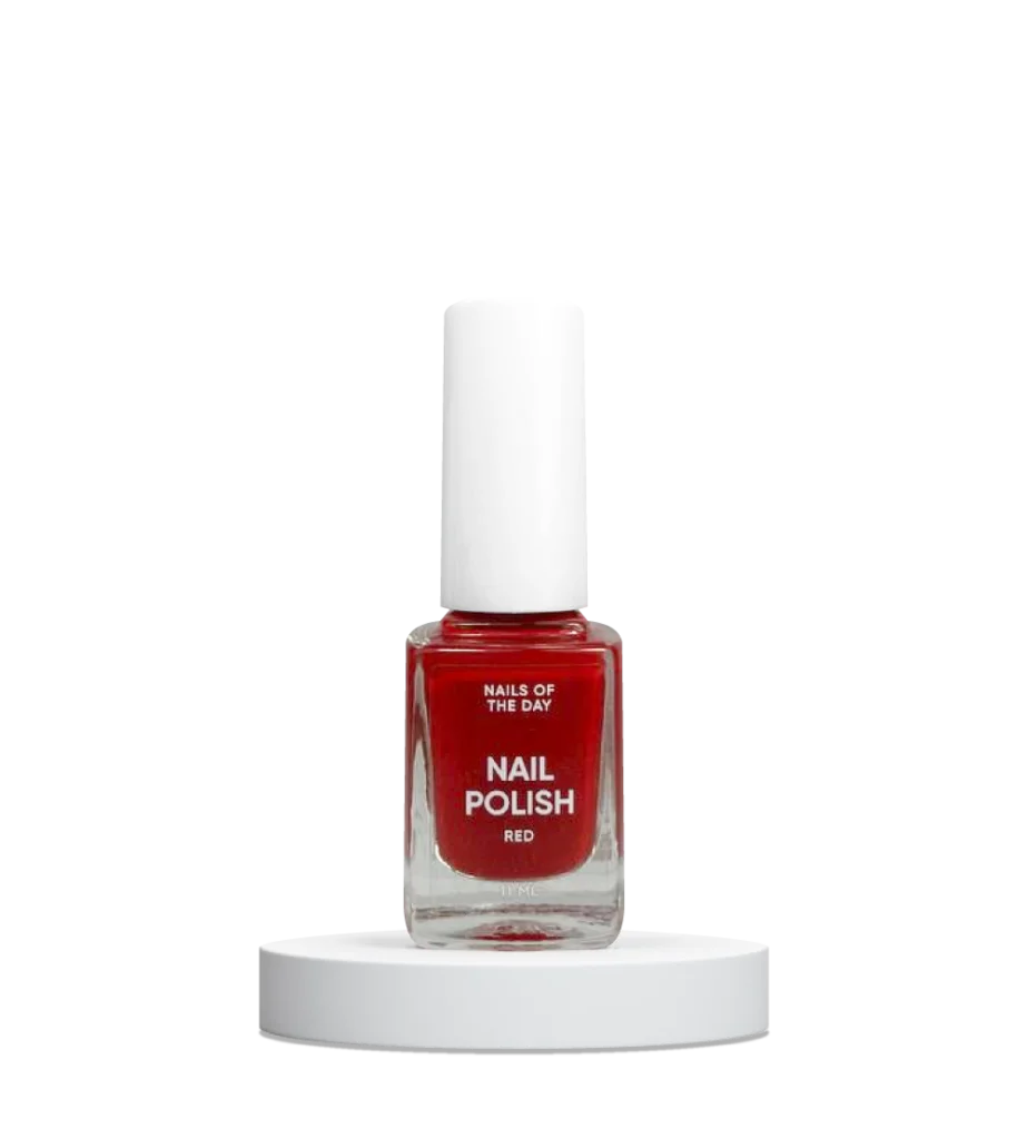 Nails Of The Day Nail Polish Red, 11 ml
