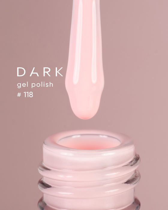 Dark Gel Polish (New Collection) 118, 10 ml