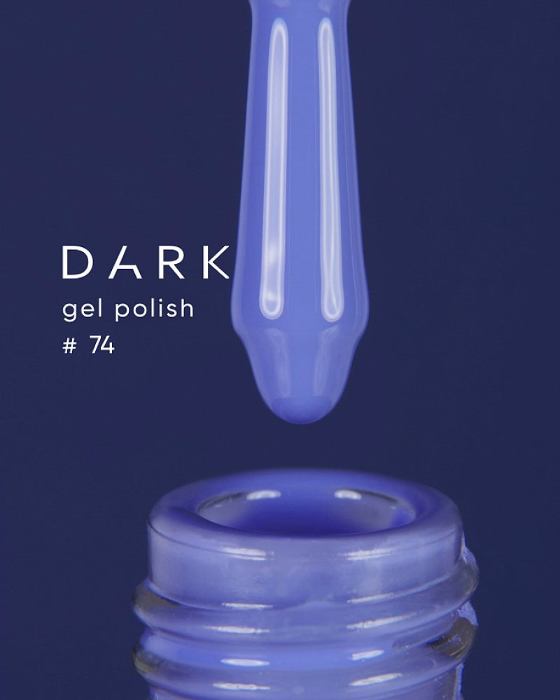 Dark Gel Polish (New Collection) 74, 10 ml