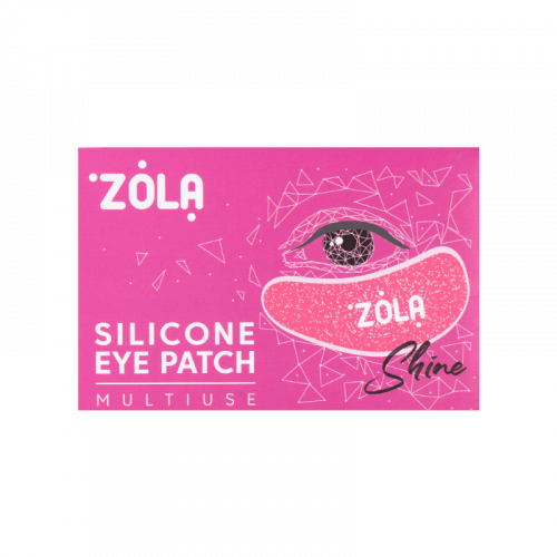 Zola Multiuse Silicone Patches for eyes (1 pair) raspberry