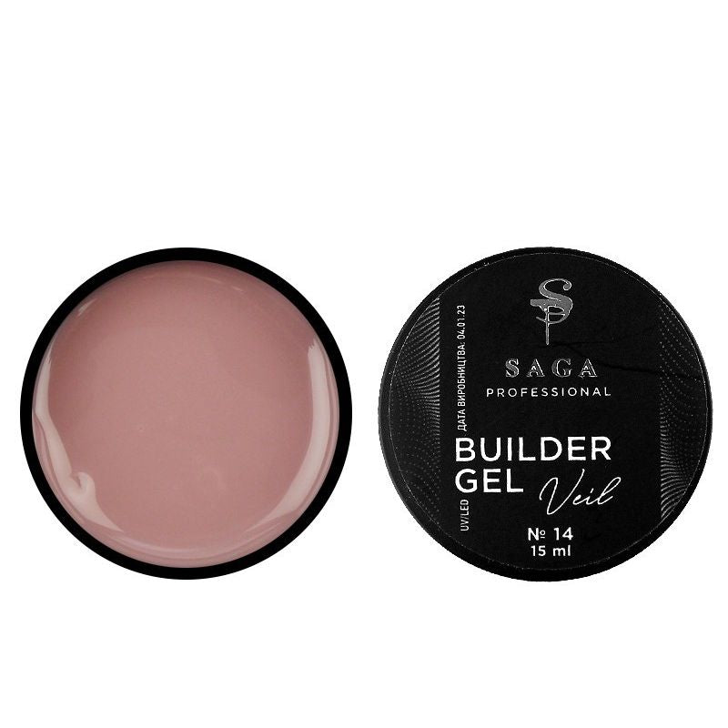 Saga Builder Gel Veil 14, 30 ml