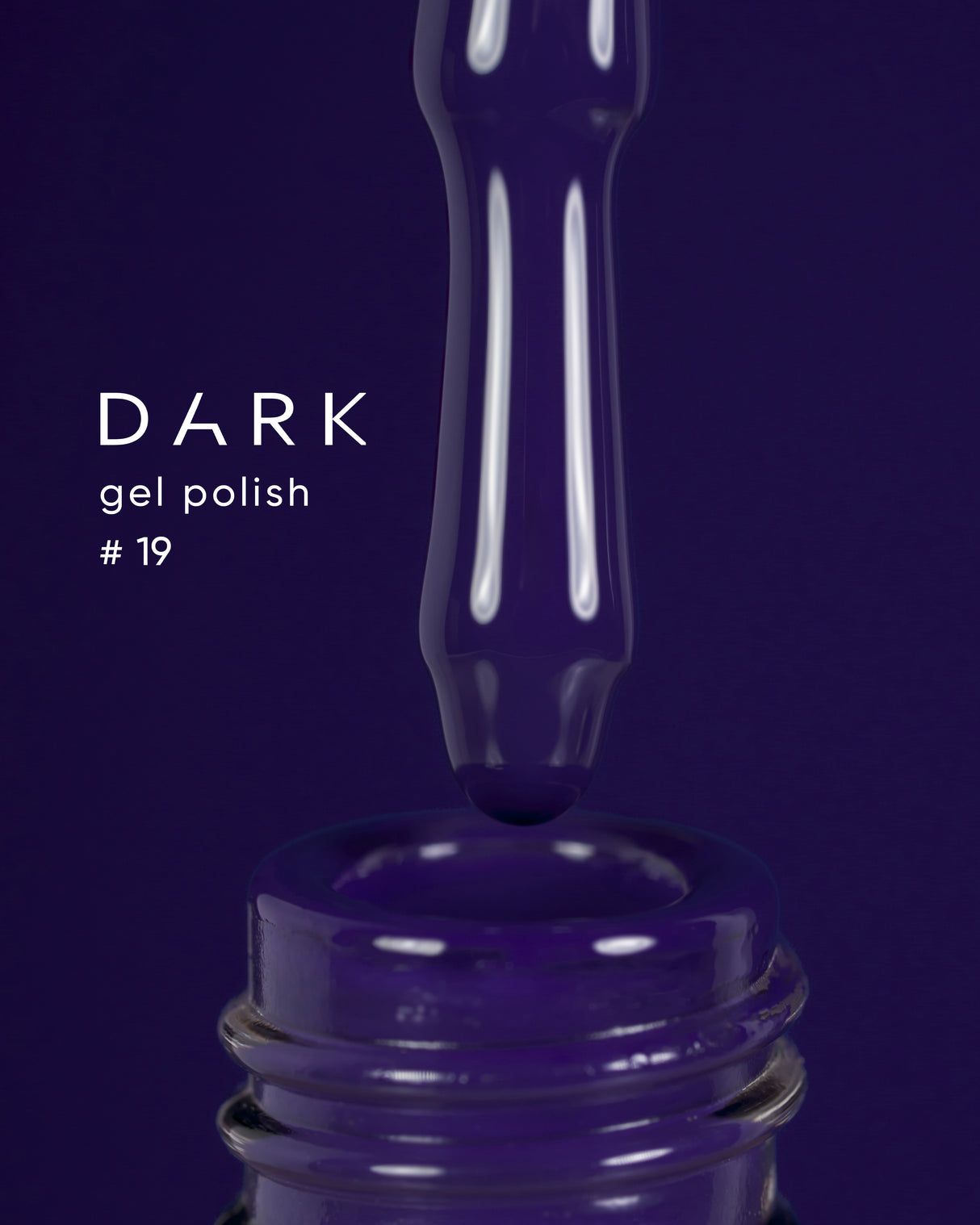 Dark Gel Polish (New Collection) 19, 10 ml