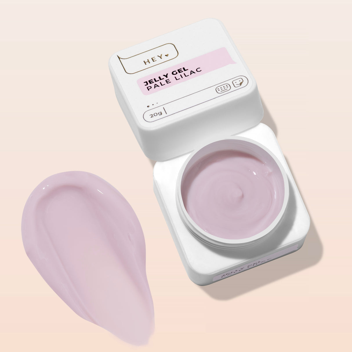 Heylove Jelly Gel Pale Lilac, 20 g