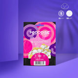 Staleks Disposable white files on soft foam layer for pedicure disc Pododisc S Expert, 15 mm (50 pcs)