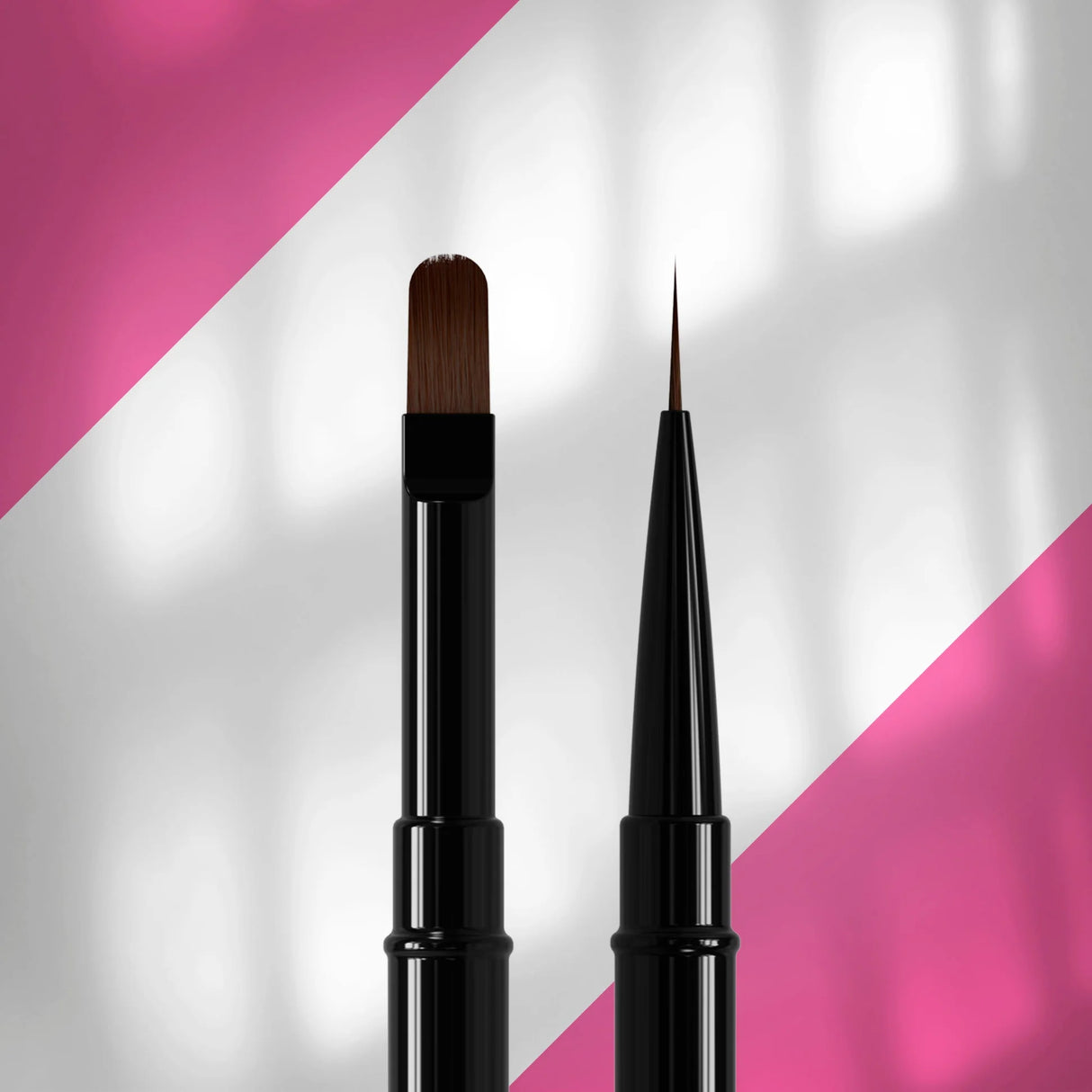 Staleks Expert Double-ended brush, liner 10 mm/for gel 11mm
