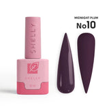 Shelly Gel Polish Midnight Plum 10, 12 ml