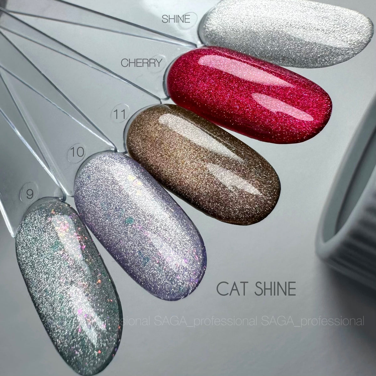 Saga Gel Polish Cat Shine 9, 10 ml