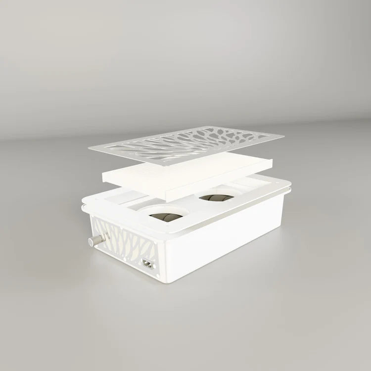 Ülka Built-In Tornado White Nail Dust Collector