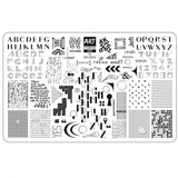 Art Stamping Plate 0003