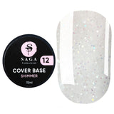 Saga Shimmer Base 12, 15 ml