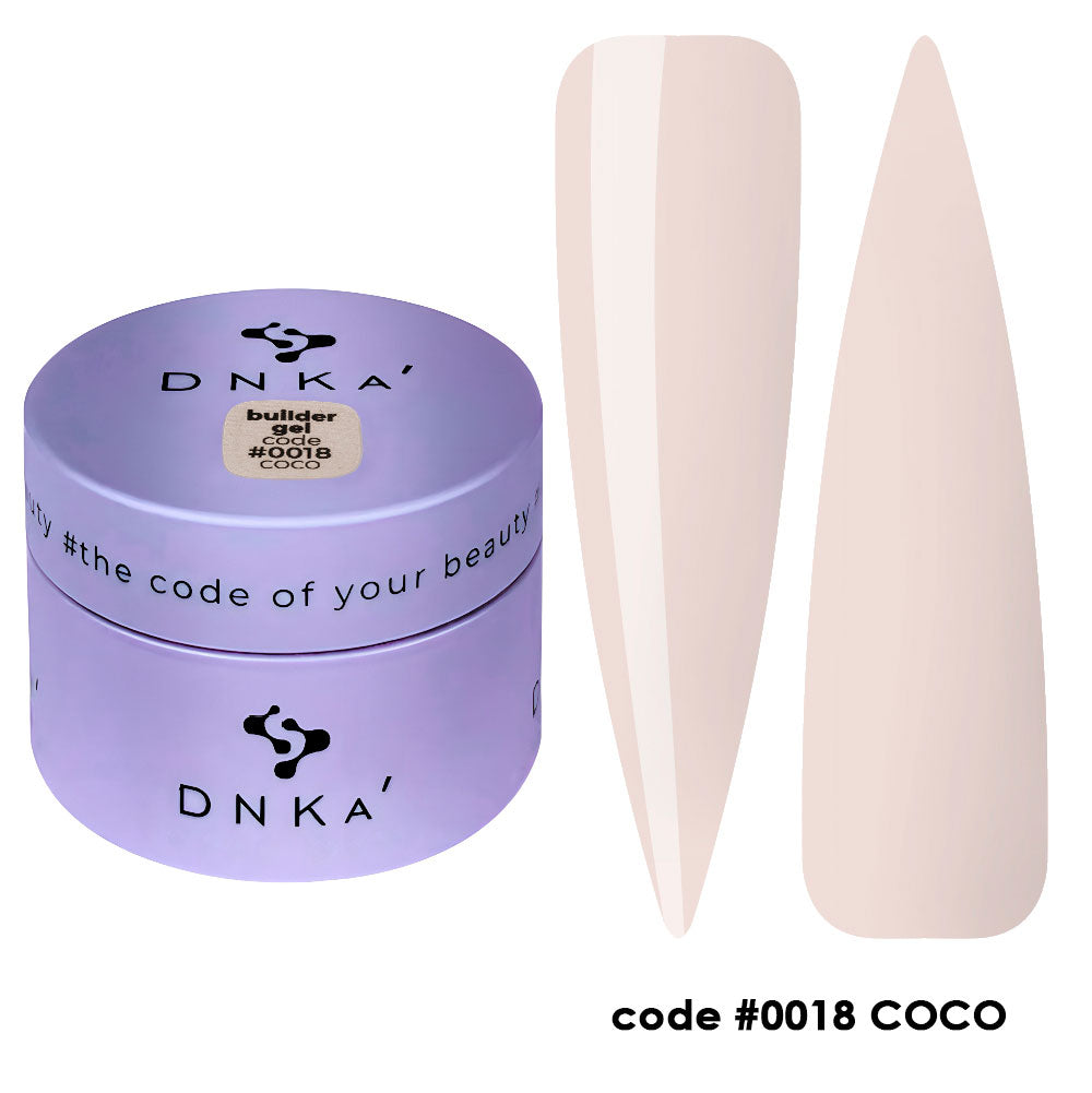 Dnka Builder Gel #0018 Coco, 30 ml