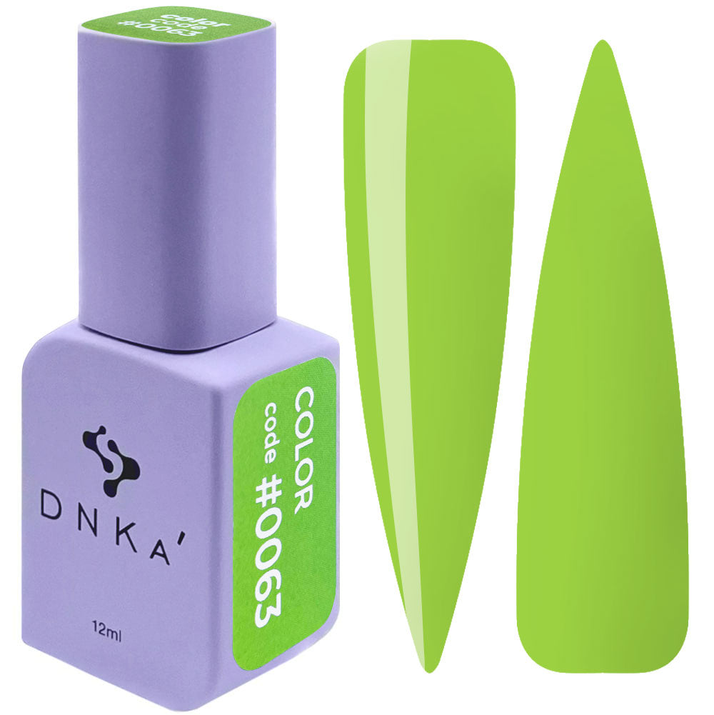 Dnka Gel Polish Color #0063, 12 ml