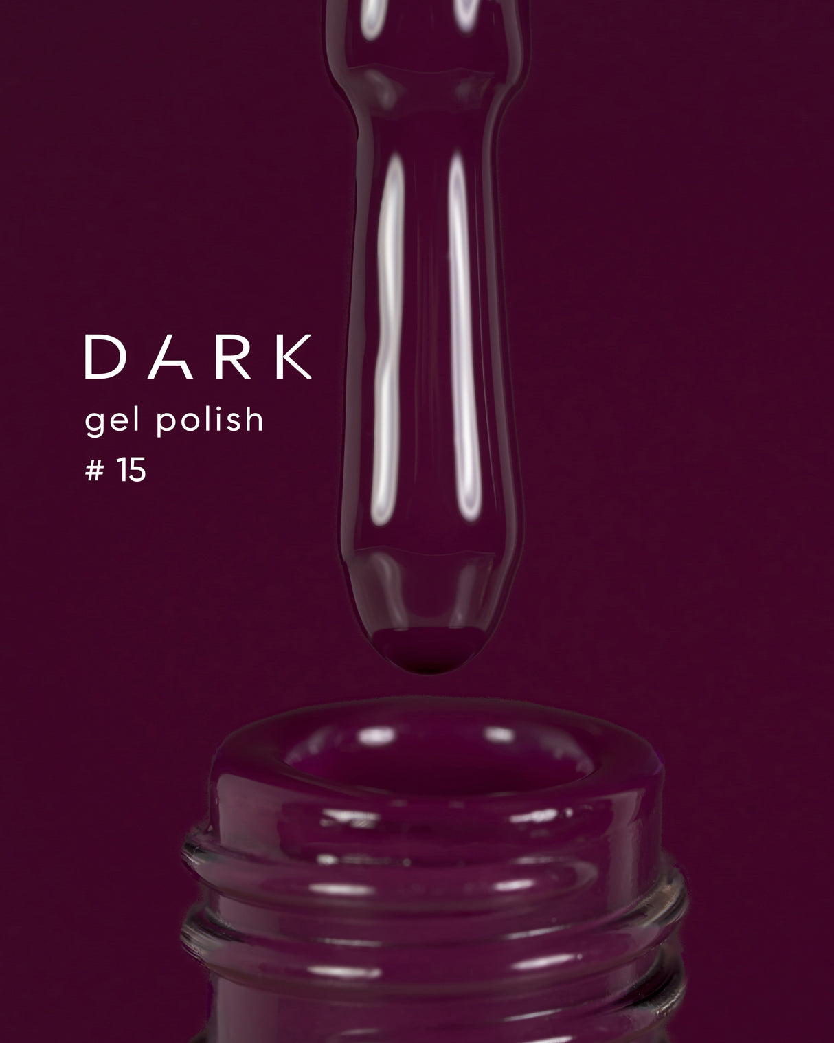 Dark Gel Polish (New Collection) 15, 10 ml