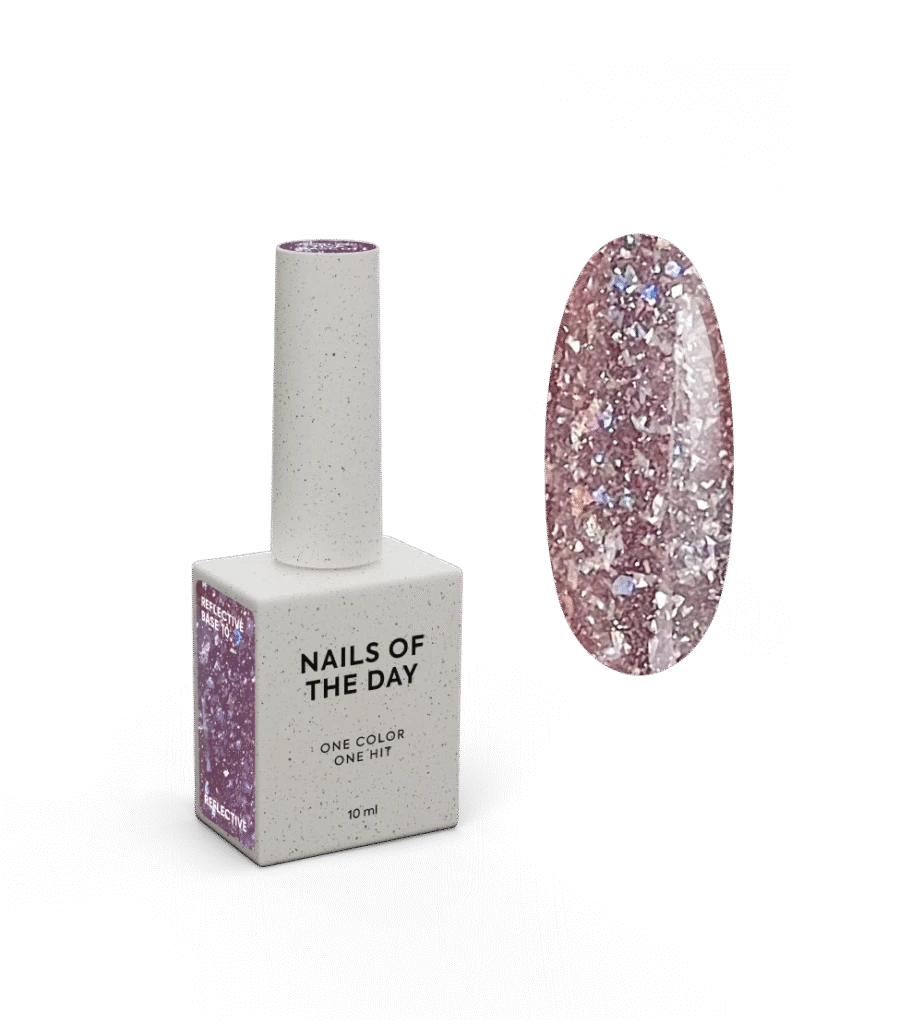 Nails Of The Day Reflective Base 10, 10 ml