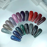 Nails Of The Day Gel Polish Reflective Sangria 154, 10 ml