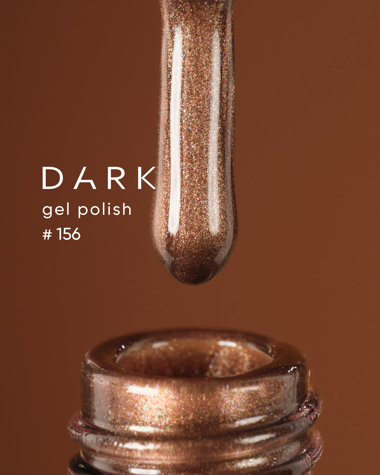 Dark Gel Polish (New Collection) 156, 6 ml