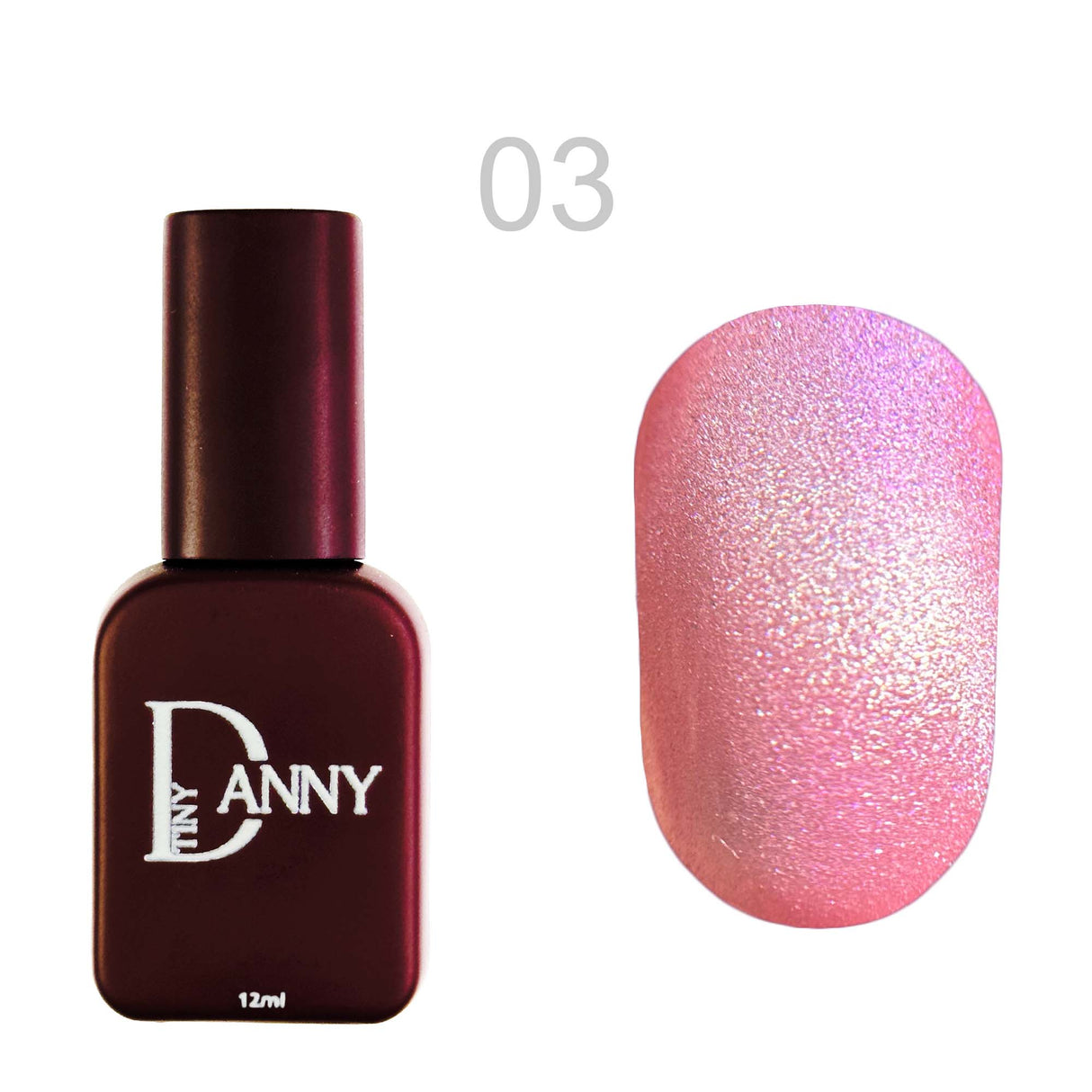 Danny Gel Polish Ice Cat Eye 03, 12 ml