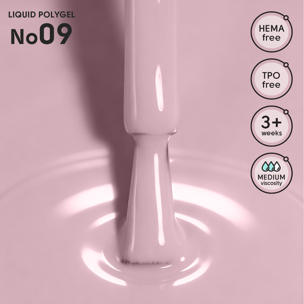 Shelly Liquid Polygel 09, 12 ml