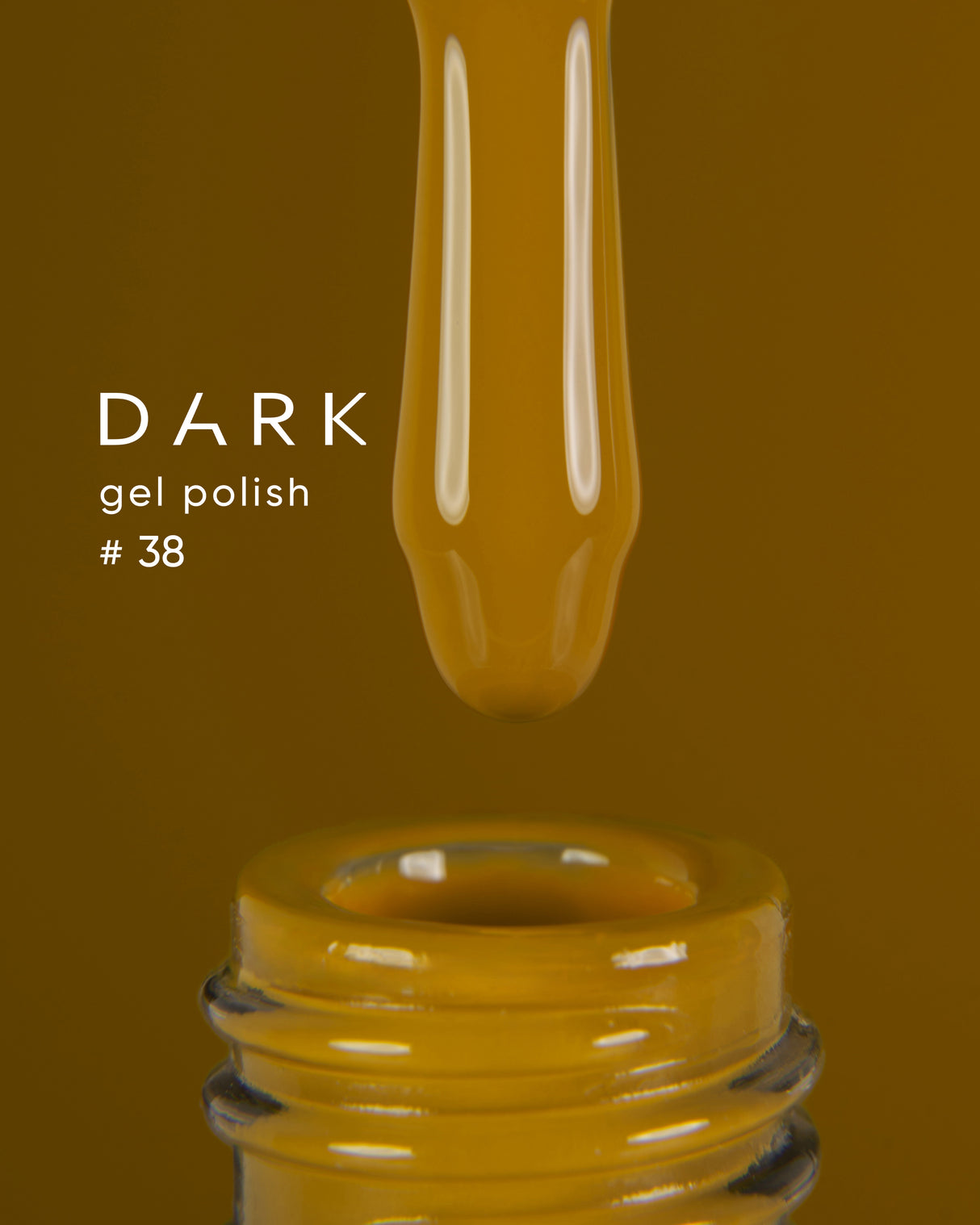 Dark Gel Polish (New Collection) 38, 10 ml