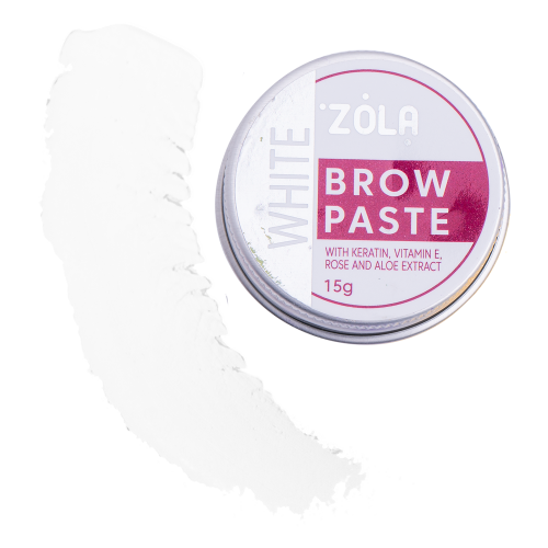 Zola Eyebrow Contouring Paste (white), 15 g