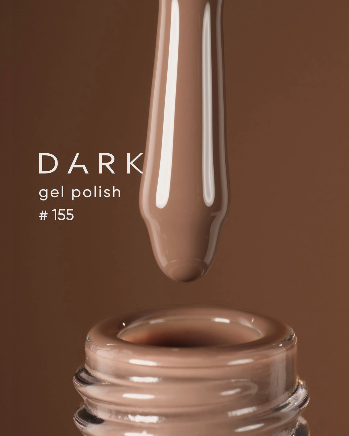 Dark Gel Polish (New Collection) 155, 6 ml