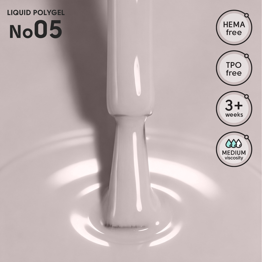 Shelly Liquid Polygel 05, 12 ml