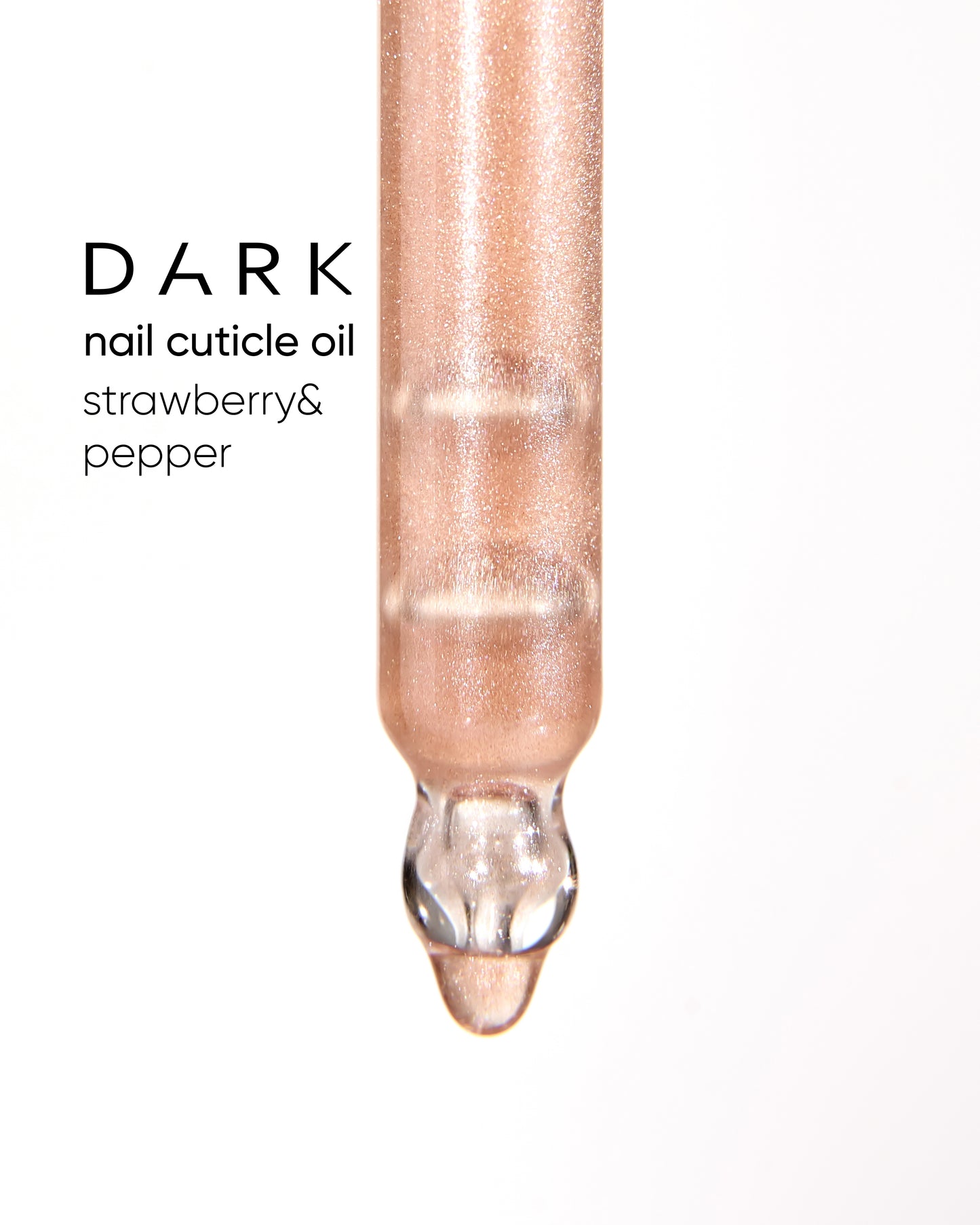 Dark Dry Cuticle Oil Strawberry & Pepper, 10 ml