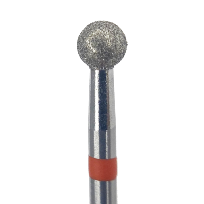 Kmiz Diamond Nail Drill Bit Red Ball 042