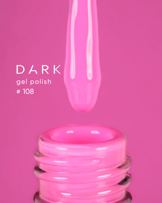 Dark Gel Polish (New Collection) 108, 6 ml