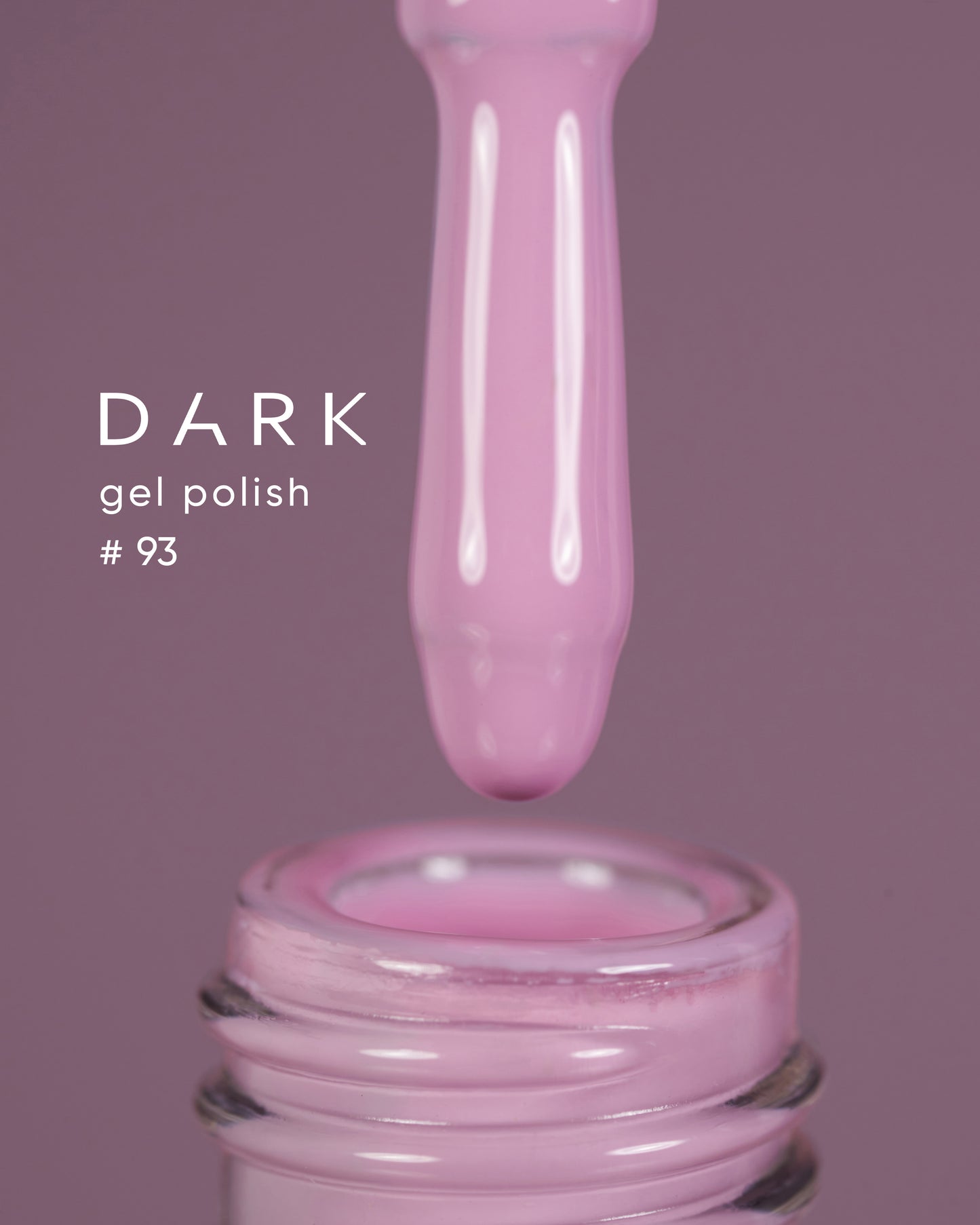 Dark Gel Polish (New Collection) 93, 10 ml