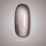 Dark Gel Polish Cat Eye 27, 10 ml