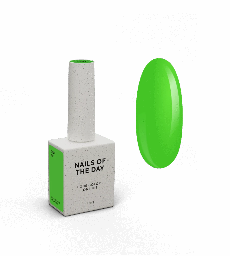 Nails Of The Day Gel Polish Kiwi-247, 10 ml