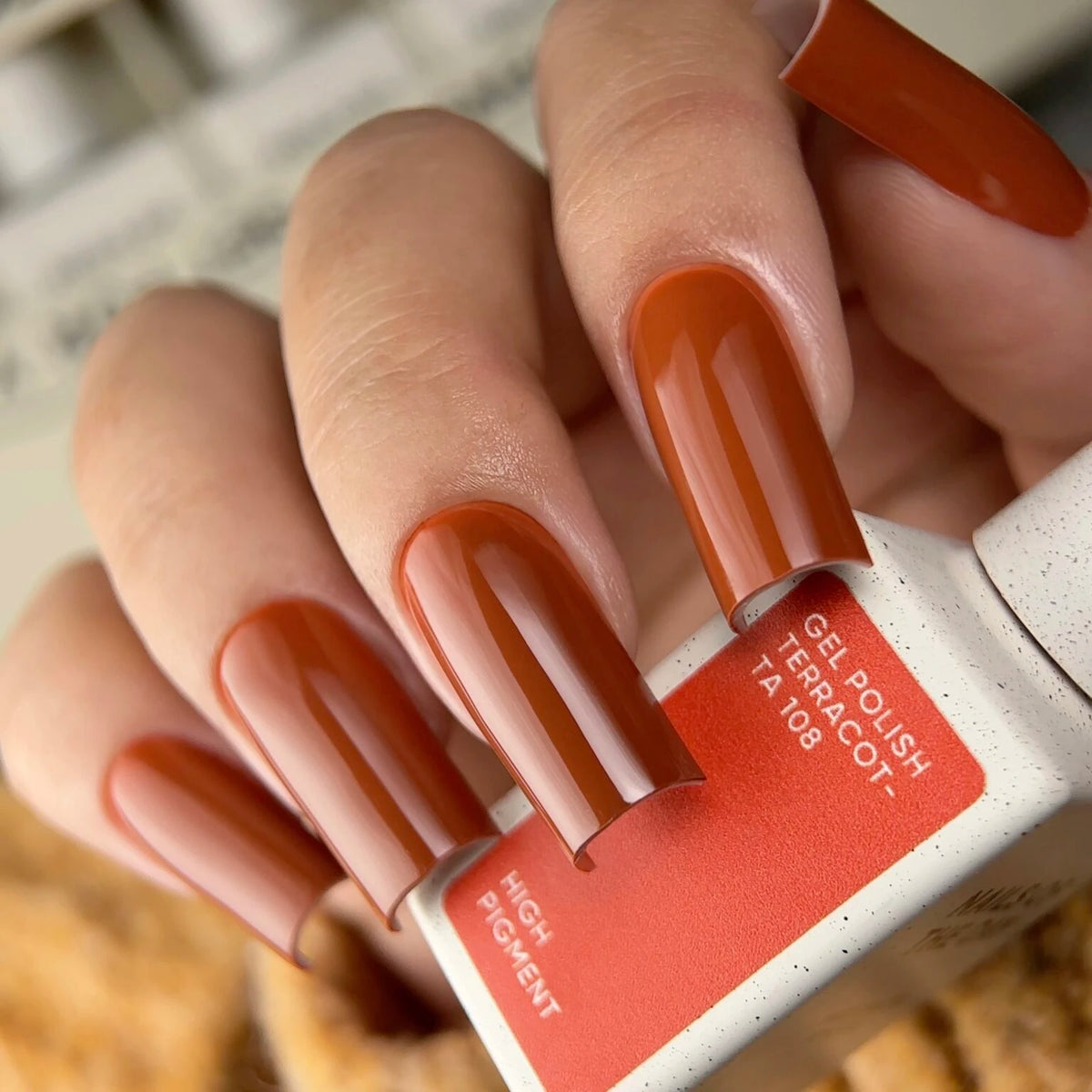 Nails Of The Day Gel Polish 108 Terracotta, 10 ml