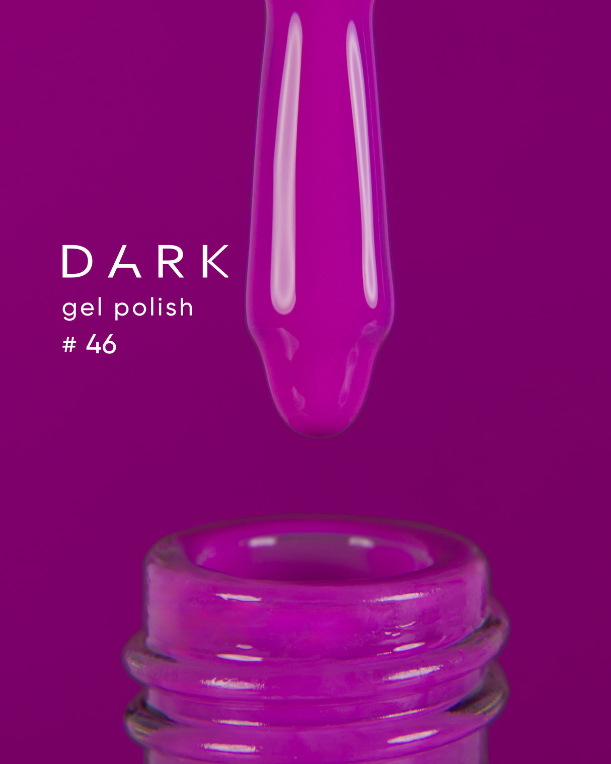 Dark Gel Polish (New Collection) 46, 10 ml