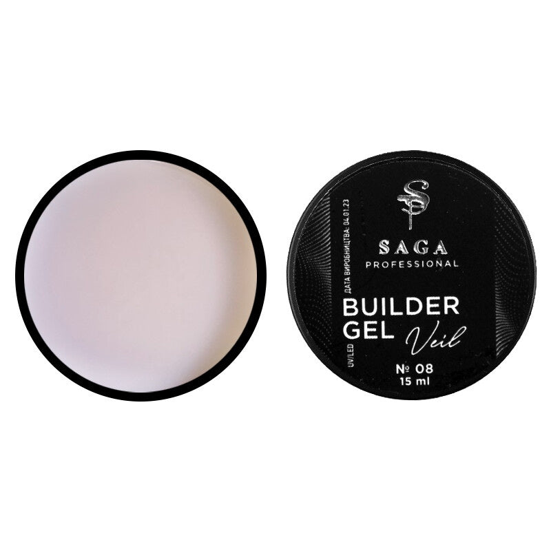 Saga Builder Gel Veil 08, 15 ml