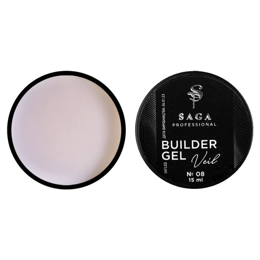 Saga Builder Gel Veil 08, 15 ml