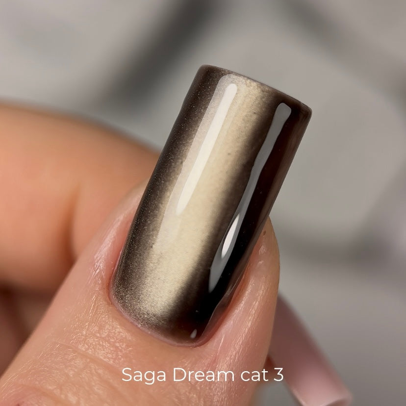 Saga Gel Polish Dream Cat Eye 03, 10 ml