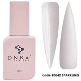 Dnka Cover Base #0042 Sparkling (milky pink), 12 ml