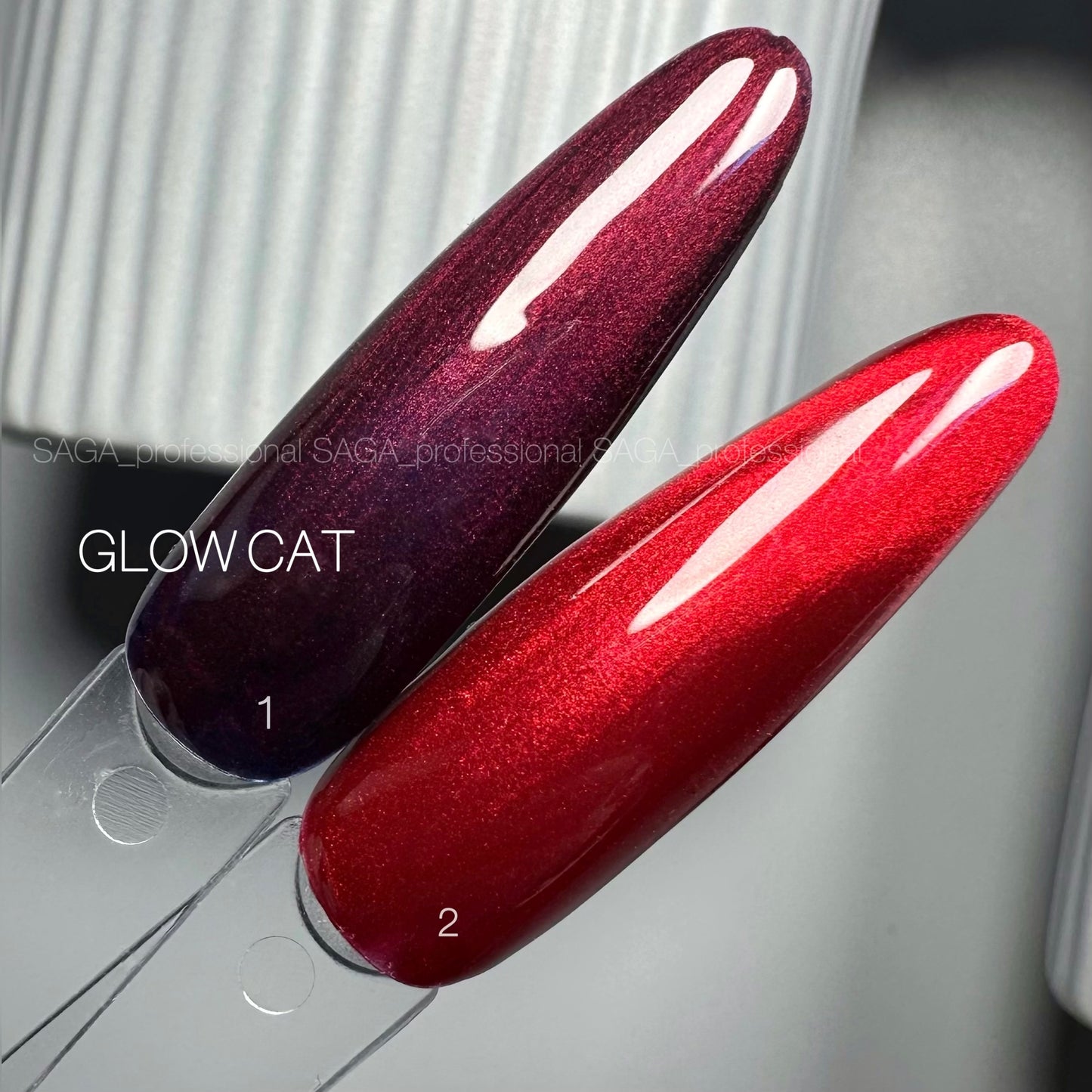 Saga Gel Polish Glow Cat 01, 9 ml