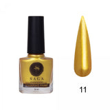 Saga Stamping Polish Paint Gold 11, 8 ml